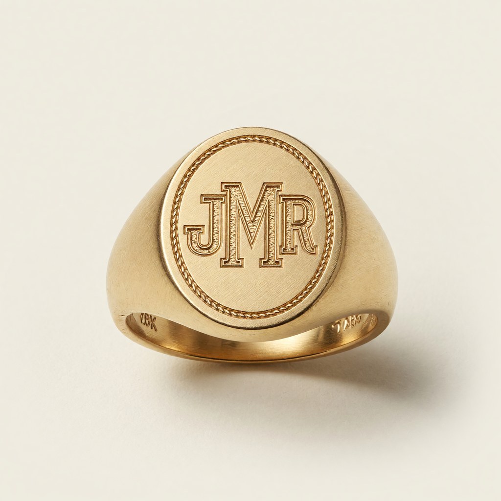 Chunky Gold Signet